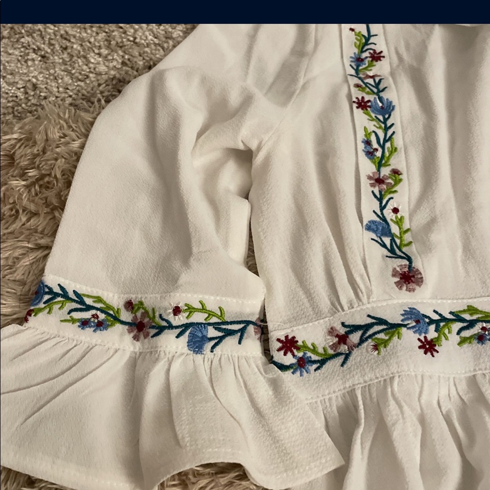 Embroidered dress